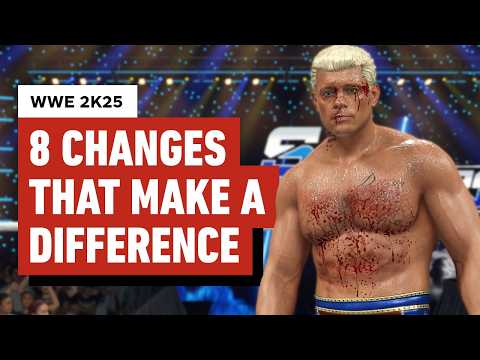 WWE 2K25: 8 Changes That Actually Make a Difference