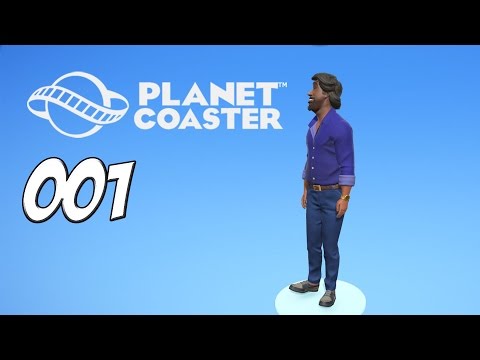 Planet Coaster Gameplay German #001 - Avatarerstellung