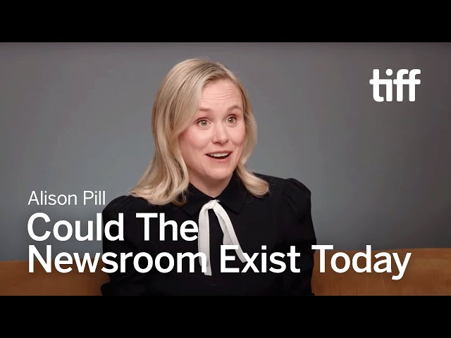 Alison Pill On The Possibility Of THE NEWSROOM Returning |  TIFF 2024
