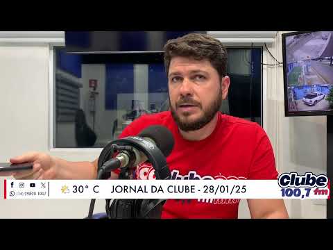 Jornal da Clube - 28/01/25 - Edição do Almoço