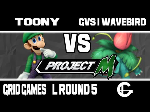Toony (Luigi) VS GVS | Wavebird (Ivysaur) | Grid Project M Weekly 48 | Losers Round 5