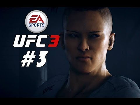 UFC 3 Women's Bantamweight Career Mode Walkthrough Part 3 - SO MUCH POWER! (Lets Play Commentary)