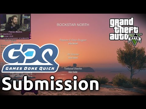GDQ Submission - GTAV Speedrun of Classic% in 6:14:31
