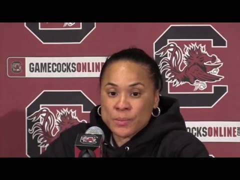 Coach Dawn Staley after Win over Duke