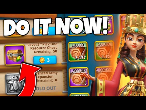 The SIMPLE Trick To Get Billions of Resources in Minutes! | Rise of Kingdoms