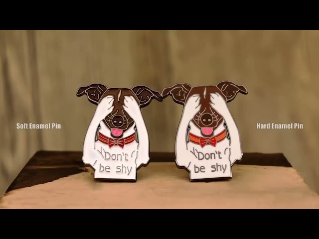 what's die struck pins