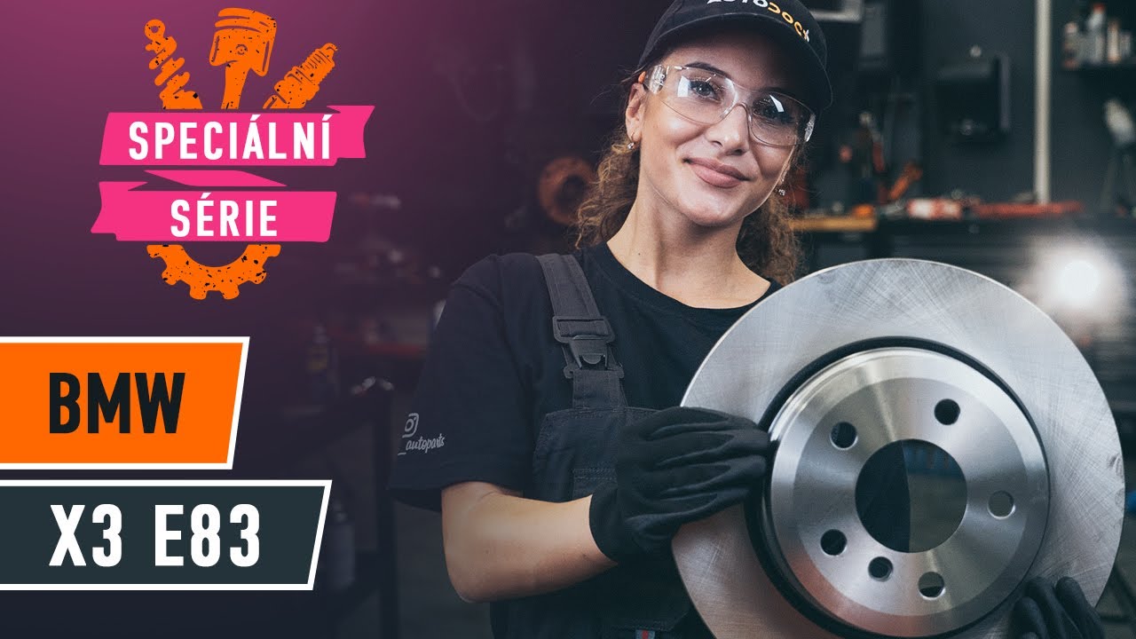 Jak vyměnit přední brzdové kotouče na BMW X3 E83 – návod k výměně