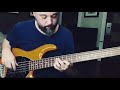 Misunderstood by Incognito Sax solo transcribed to Bass
