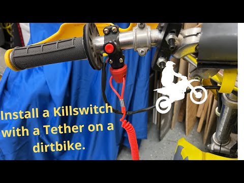 Installing a KILLSWITCH with a TETHER on a dirtbike (DRZ125)