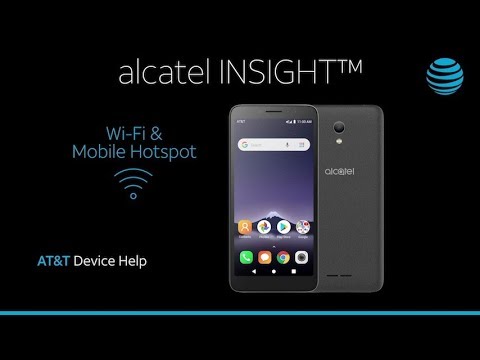 Learn how to use WiFi Mobile Hotspot on the Alcatel INSIGHT | AT&T Wireless