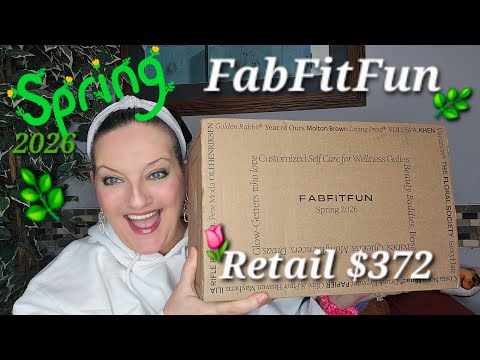 FabFitFun Spring 🌿🌷2026 has arrived! I'm happy with this one. What do you think? 