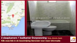 preview picture of video '2 slaapkamers 1 badkamer Dorpswoning te Koop in Tijola, Almeria, Spain'