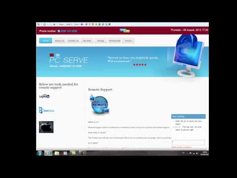 How to use PC serve website for remote support | Pcserve's Blog
