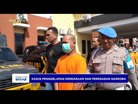 POLRES PASER UNGKAP DUA KASUS KRIMINAL PENGGELAPAN KENDARAAN DAN PEREDARAN NARKOBA