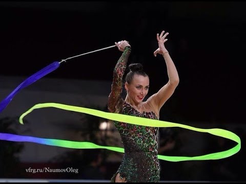 Anna Rizatdinova Ribbon EF at the UKR Championship