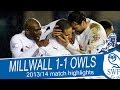 Millwall v Sheffield Wednesday | Championship 2013/14 Highlights