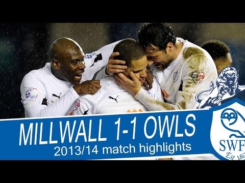 Millwall v Sheffield Wednesday | Championship 2013/14 Highlights