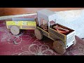 How To Make Matchbox Tractor And Trolley Machis Box Ka Tractor Kaise Banaye