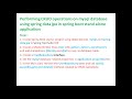 Spring Boot Crud Data Jpa Stand Alone Application-Part One