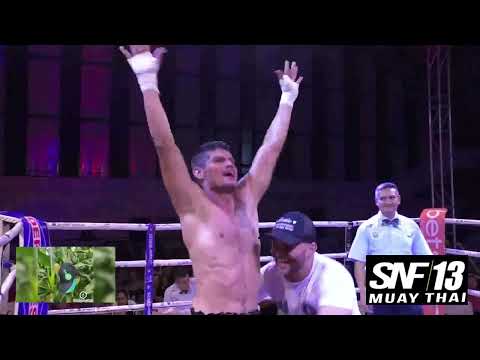 Pelea ROBINSON MONTEALEGRE vs JORGE BONILLA - MUAY THAI 2022 SNF 13