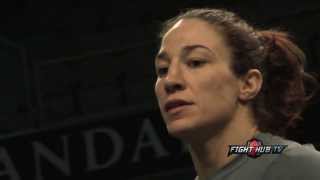 UFC 170 Ronda Rousey vs. Sara McMann- McMann full open workout (HD) video