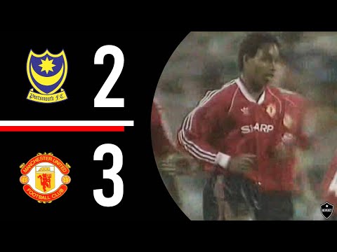 Portsmouth v Manchester United | Paul Ince on the DOUBLE | On This Day in 1989 | Highlights