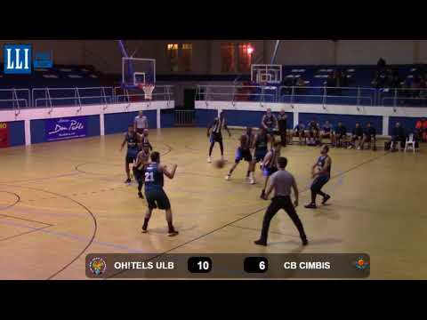 Liga EBA 2017/18 J13 Grupo DB OH!TELS Unión Linense Baloncesto - DKV San Fernando 1ª Parte (82-56)