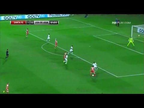 Independiente Santa Fe 3 - 0 Liga de Loja Copa Sudamericana 2015