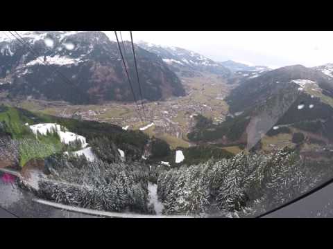 Mit der Ahornbahn von der Bergstation in's Tal nach Mayrhofen - Von Klaus Christ