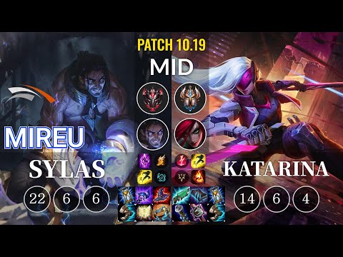 HLE Mireu Sylas vs Katarina Mid - KR Patch 10.19