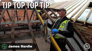 FINDING THE PITCH OF A ROOF - TIP TOP TOP TIP