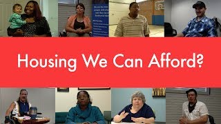 Housing We Can Afford?