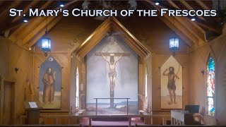 Visiting St. Mary's Church of the Frescoes West Jefferson NC