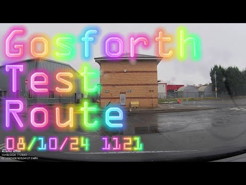 Gosforth Test Route 08/10/24