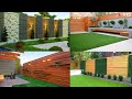 Backyard Fence Design Ideas | Backyard Privacy Fence | Backyard Garden Wooden Fence