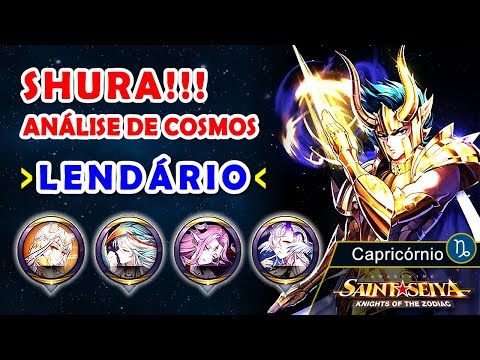 Análise de Cosmo do SHURA DE CAPRICÓRNIO - Lendário - Saint Seya Awakening