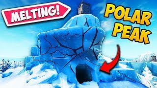 *NEW* POLAR PEAK IS FINALLY MELTING!! - Fortnite Funny Fails and WTF Moments! #566