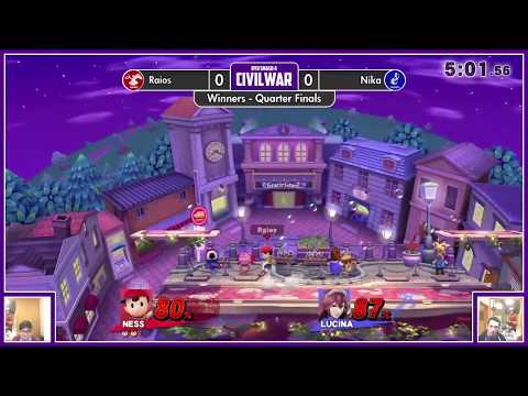 Raios (Ness) vs Nika (Lucina) - Top 16 WQ - NSM Civil War