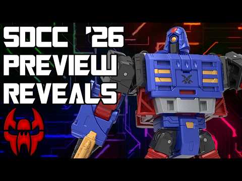 SDCC 2026 Preview Toy Reveals: Transformers, Mega Man, Street Fighter & More