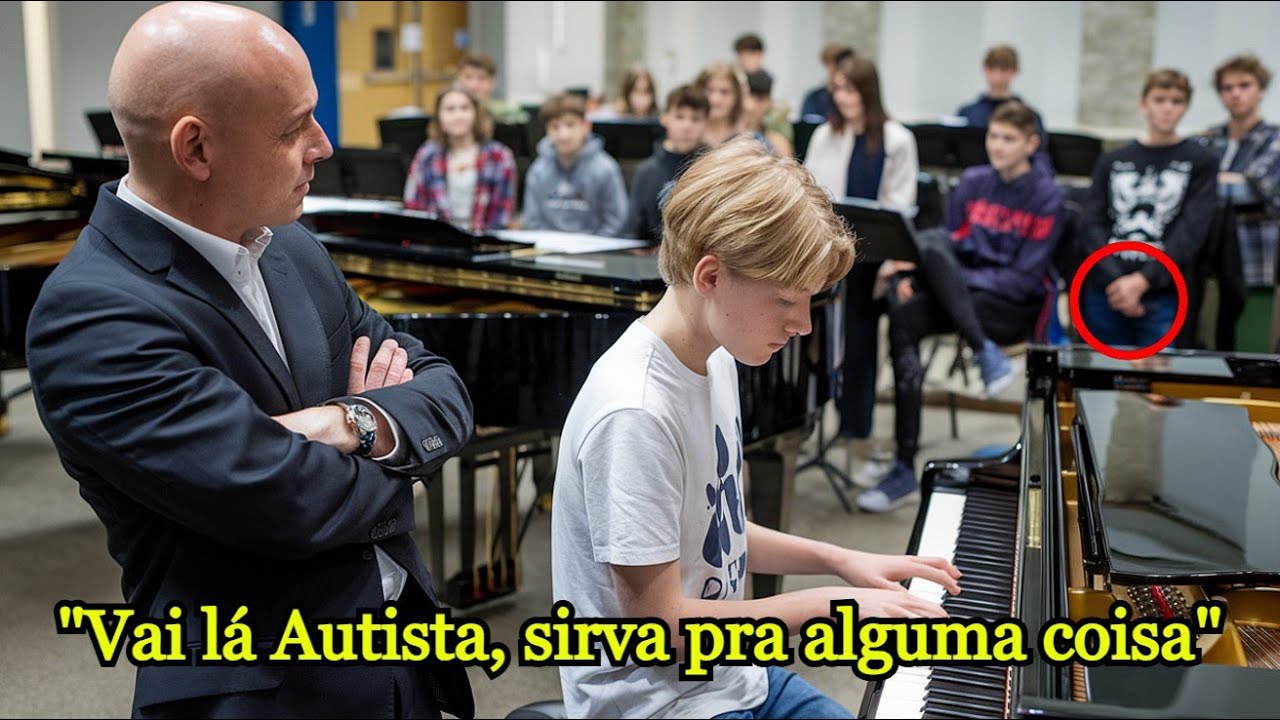 Professor Obriga Garoto Gênio Autista a Tocar Piano para zombar dele, mas não esperava por isso!