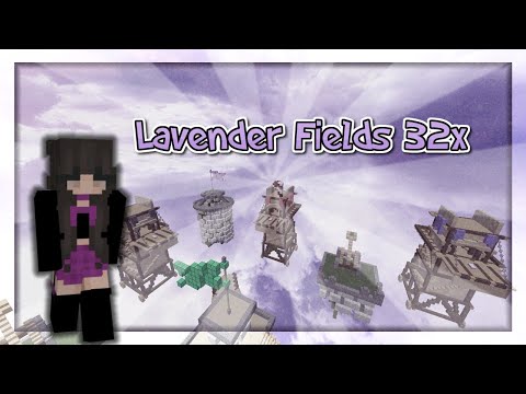 Lavendar fields 32x texture pack (1.8.9)