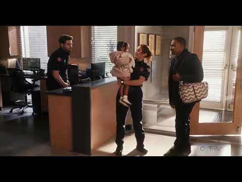 Pruitt Arike visits station 19 for thanksgiving part 1/? #station19