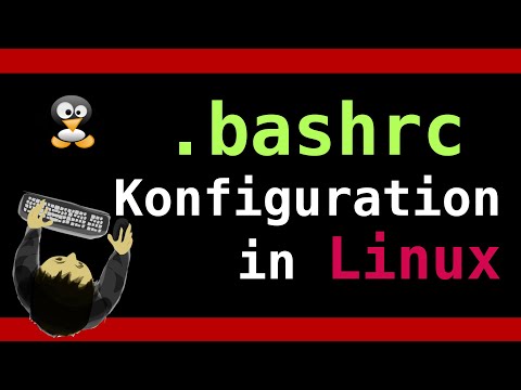 Bashrc öffnen und konfigurieren - Arbeiten mit dem Texteditor - Linux Terminal für Anfänger