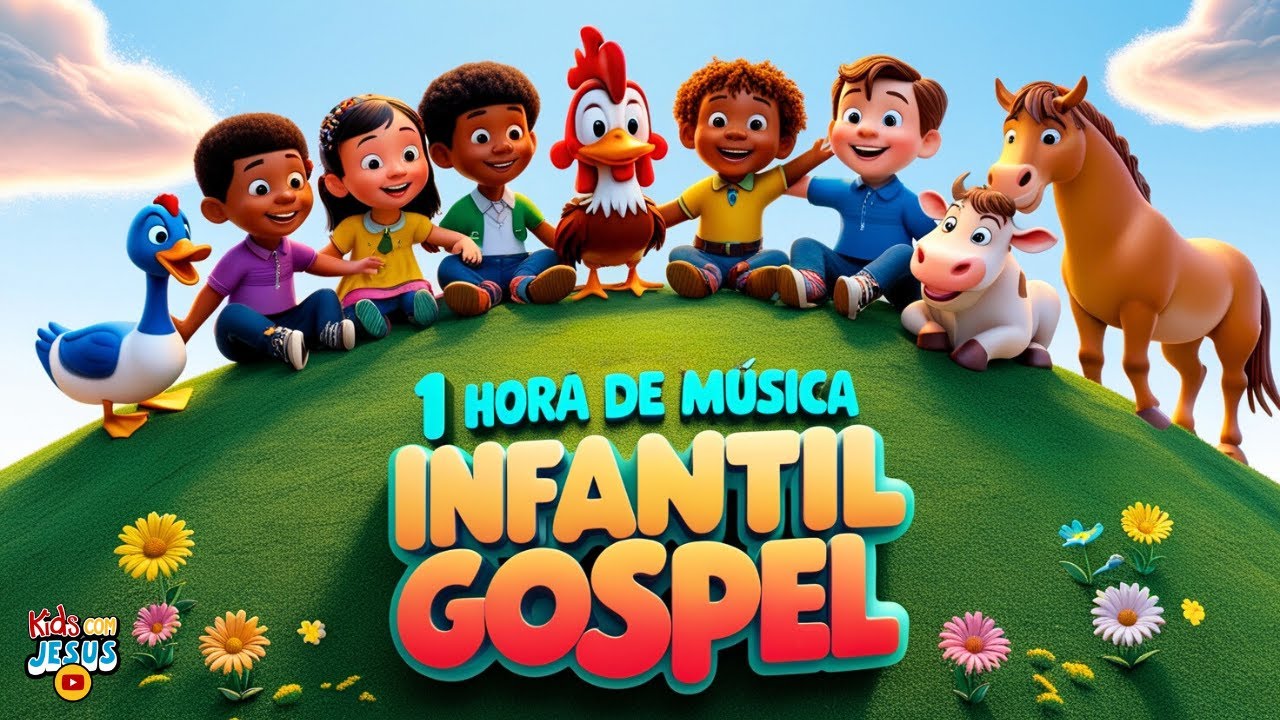Maratona Música Infantil Gospel - Pra Cantar e Dançar.
