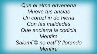 Linda Ronstadt - Mentira Salome Lyrics