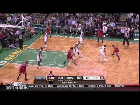 01.13.2011 - D-Rose vs Boston Celtics