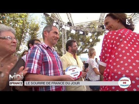 Récompense "Sourire de france 2014" émission midi en france