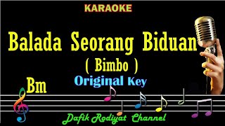 Download lagu Balada Seorang Biduan (Karaoke) Bimbo/ Nada Asli/ Original Key Bm mp3