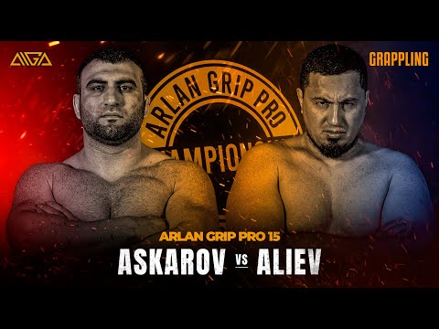 Ruslan Askarov - Rashid Aliev - AIGA - Arlan Grip PRO 15 - Grappling
