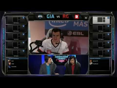 EU LCS Expansion 2015: GIA vs RG G3 | Giants Gaming vs Reason Gaming G3 (18.12.2014)